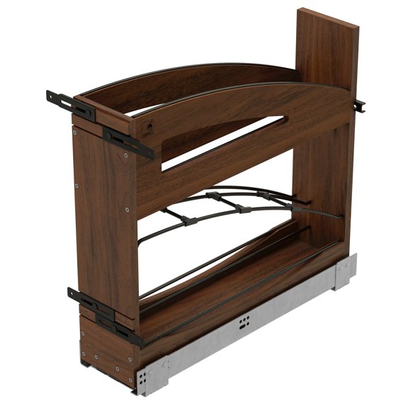 Rev-A-Shelf Pullout Tray Divider with Soft-Close for 9 Base Cabinets