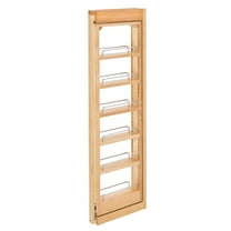 Rev-A-Shelf Pullout Wall Filler Cabinet Wooden Organizer, 39" Hgt, 432-WF39-3C