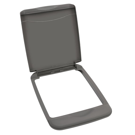 Rev-A-Shelf RV-35-LID-13-1-40 35 Quart Trash Can Lid, Gray (Lid Only)