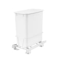 thumbnail image 1 of Rev-A-Shelf RV-814PB 20 Quart Pull-Out Waste Container Trash Can, White, 1 of 6