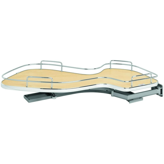 rev-a-shelf right-handed single-tier organizer for a blind left