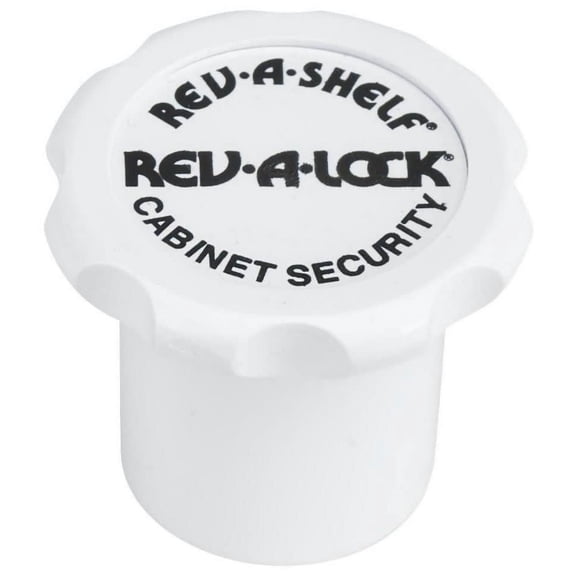 Rev-A-Shelf RL-202-1-52 Rl Child Cabinet Security Key Only - White