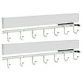 thumbnail image 1 of Rev-A-Shelf Sidelines 14" Deluxe Belt Rack Organizer, CBRSL-14-CR-1, 2 Pack, 1 of 12
