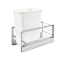 thumbnail image 1 of Rev-A-Shelf Single Pullout 35 qt. Kitchen Trash Can with Soft-Close, 5349-15DM-1, 1 of 10
