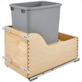 thumbnail image 1 of Rev-A-Shelf Single Pullout Trash Can 35 qt. w/ Soft-close Slides, 4WCSC-1535DM-1, 1 of 11