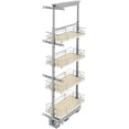 thumbnail image 1 of Rev-A-Shelf 5350-10-MP Contemporary 11-9/16"W X 50-3/4"H Soft Close Solid Shelf Pull Out, 1 of 6
