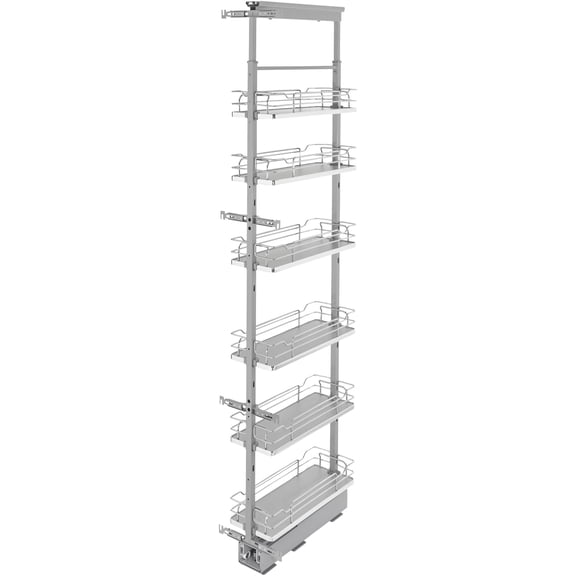 Rev-A-Shelf Soft-Close Chrome Pull Out Pantry
