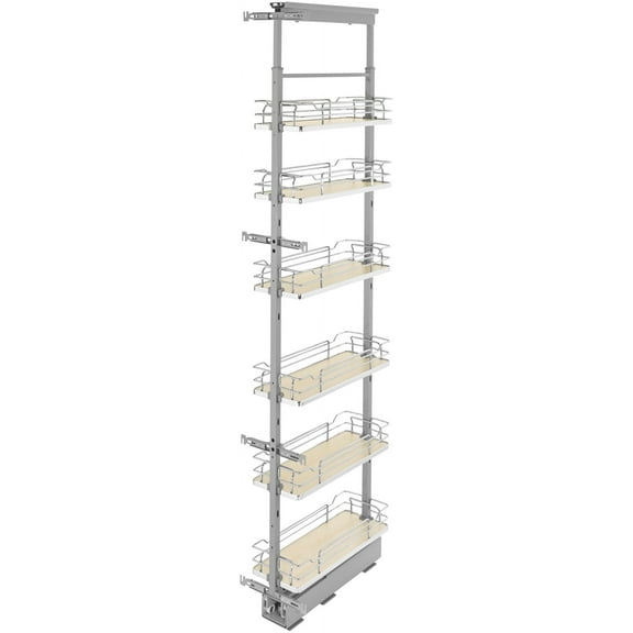 Rev-A-Shelf Soft-Close Chrome Pull Out Pantry