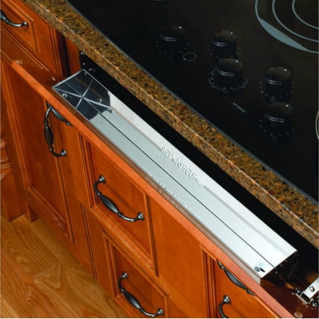 Rev-A-Shelf Stainless Steel Tip-Out Tray, 10 Inch, 6581 Series