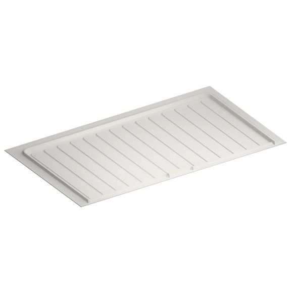 Rev-A-Shelf Under Sink Drip Tray for Sink Base Cabinets, Fits 39" - 42", White
