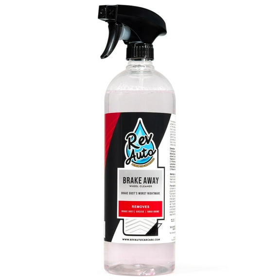 Rev Auto Wheel and Tire Cleaner | Professional All in One Tire & Wheel Cleaner | Rim Cleaner | Safe On Many Rim Finishes (32 Fl Oz)
