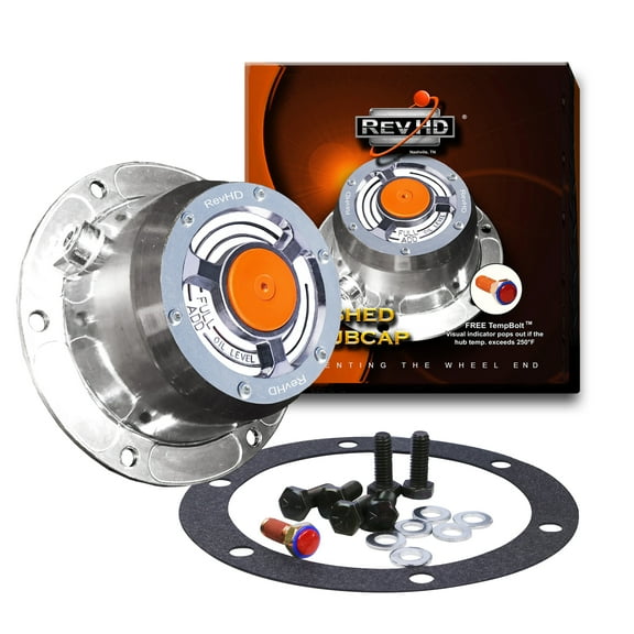 Rev Hd RH-4195 Tp Trailer Oil Hub Cap