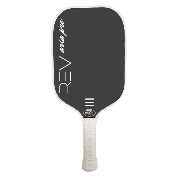 Rev Pickleball Aria Pro 14mm Carbon Fiber Pickleball Paddle