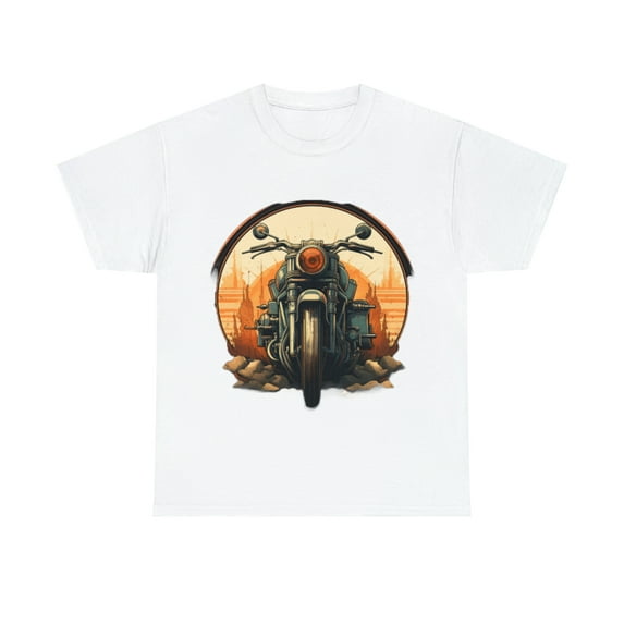 Rev Up Your Style with our Vintage Motorcycle T-Shirt!