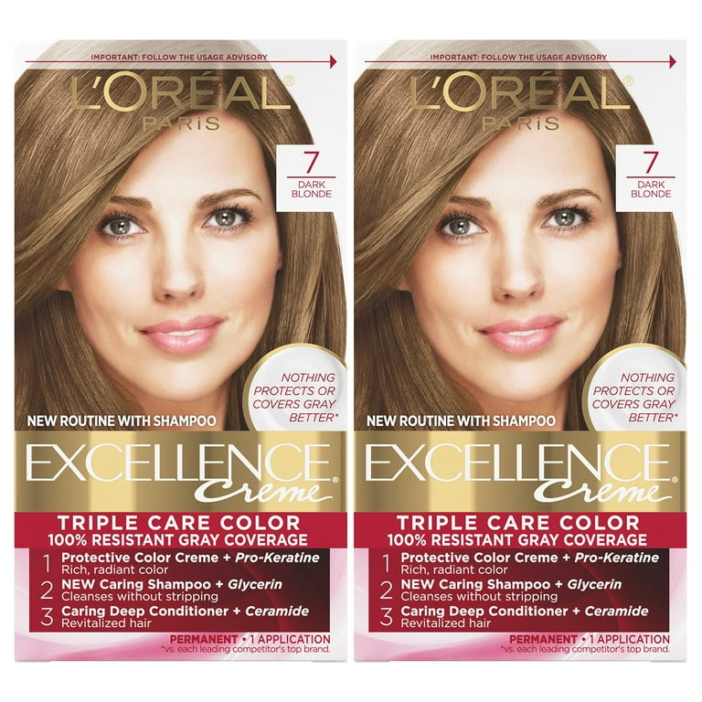 L'Oréal Excellence Duo Creme 7NB Amazon.com: L'Oreal Paris Excellence Creme Permanent Triple