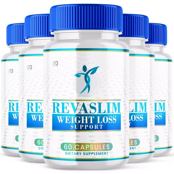 Revaslim - Weight Loss Support Supplement Natural Formula (5 Pack)