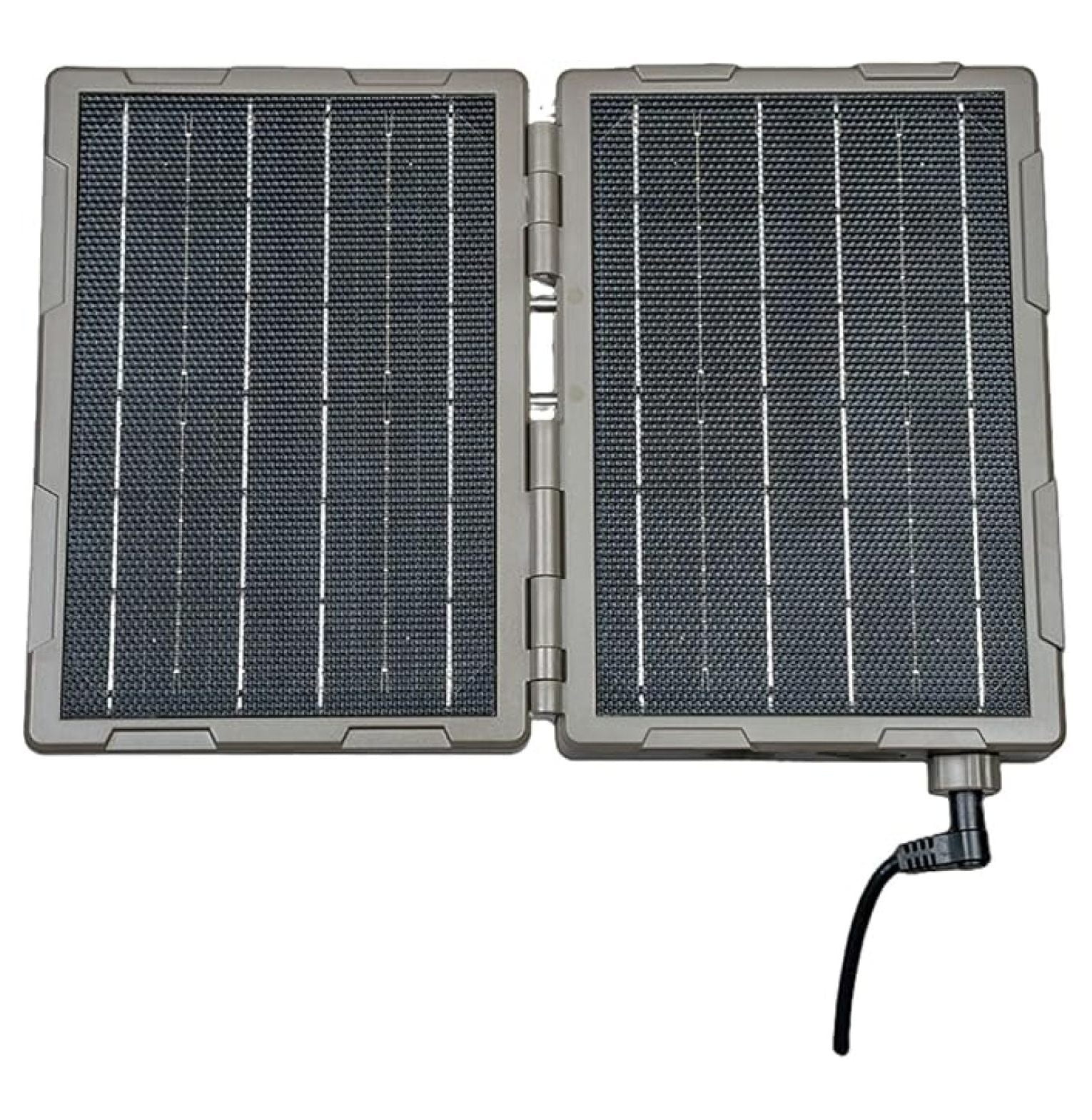 Reveal Folding Solar Panel 7.2W Output, Built-in Lithium Battery, Powers Trail Cameras, Compatible with Reveal & Defend Cams, Portable Design, 12V/2A Output
