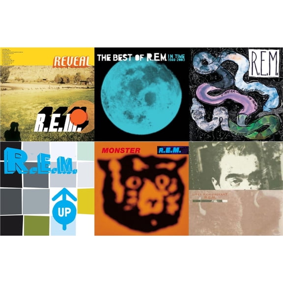 Reveal & In Time: The Best Of R.E.M. 1988-2003 (2LP/180G) & Reckoning & Up (25Th Anniversary) (Deluxe Edition) (2LP) & Monster & Lifes Rich Pageant