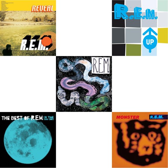 Reveal & In Time: The Best Of R.E.M. 1988-2003 (2LP/180G) & Reckoning & Up (25Th Anniversary) (Deluxe Edition) (2LP) & Monster