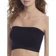 thumbnail image 1 of Reveal MIDNIGHT BLACK Seamless Bandeau Longline Bra, US Small, 1 of 2