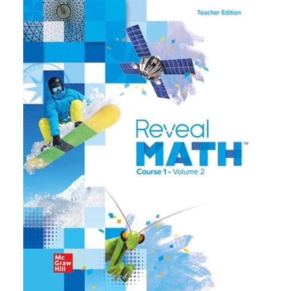 Pre-Owned Reveal Math, Course 1, Teacher Edition, Volume 2 (MATH APPLIC & CONN CRSE), 9780078991752, 0078991757, Paperback,