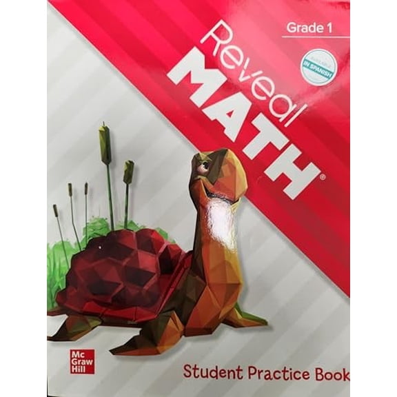 Pre-Owned Reveal Math, Grade 1, Student Practice Book, (Paperback)