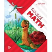 Reveal Math, Grade 1, Teacher Edition, Volume 1, Spiral-Bound