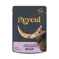 thumbnail image 1 of Reveal Pet Food, Natural Wet Cat Food, 12 Pack, Tuna Fillet with Shrimp in Broth, 2.47oz Pouches, 1 of 7