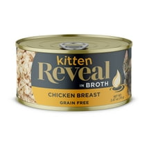 Reveal Natural Wet Kitten Food, Chicken Breast in Broth, 12 x 2.47oz Cans