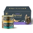 Reveal Natural Wet Kitten Food, Chicken & Tuna Broth Variety Pack, 8 x