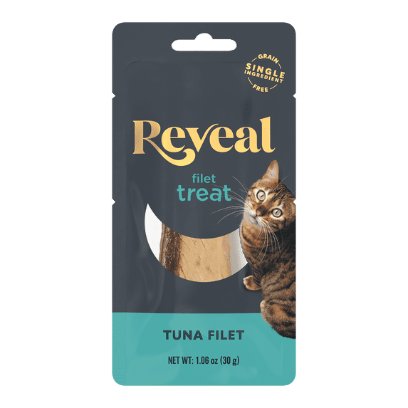 Reveal Pet Food Natural Cat Treats Whole Tuna Loin 1.06oz