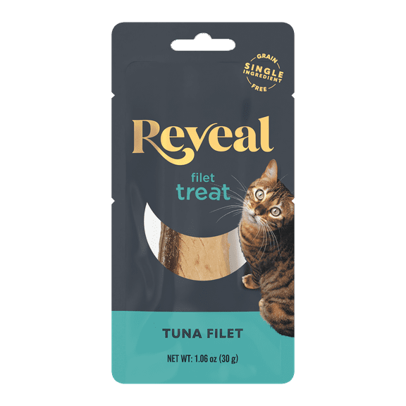 Reveal Pet Food Natural Cat Treats Whole Tuna Loin 1.06oz