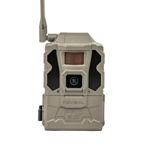 Reveal by Tactacam Pro 3.0 Cellular Trail Camera – 4G LTE Hunting & Wildlife Monitoring Camera with GPS, No-Glow Night Vision, Motion Activated, No WiFi Required