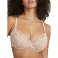 thumbnail image 1 of Reveal Womens Low-Key Lace Unlined Demi Bra Style-B30385, 1 of 6