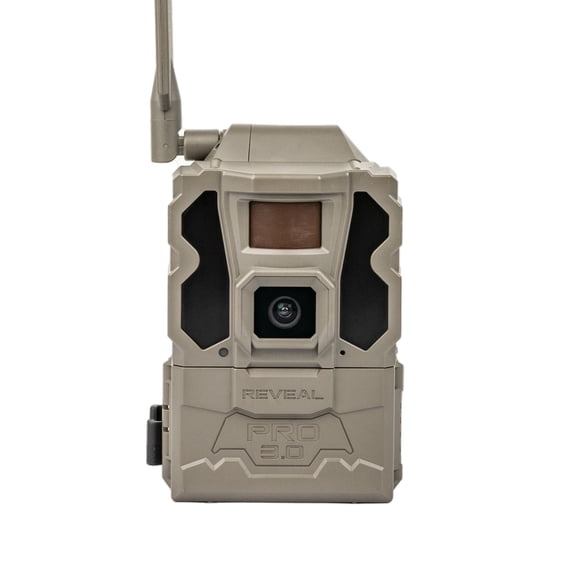 Reveal by Tactacam Pro 3.0 Cellular Trail Camera – 4G LTE Hunting & Wildlife Monitoring Camera with GPS, No-Glow Night Vision, Motion Activated, No WiFi Required