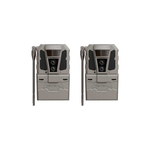 Reveal by Tactacam Pro 4.0 Cellular Trail Camera 2-Pack with Built in GPS
