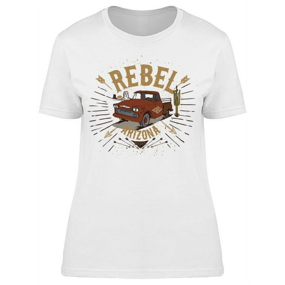 Revel Arizona Truck T-Shirt Women -Image by Shutterstock, Female Small