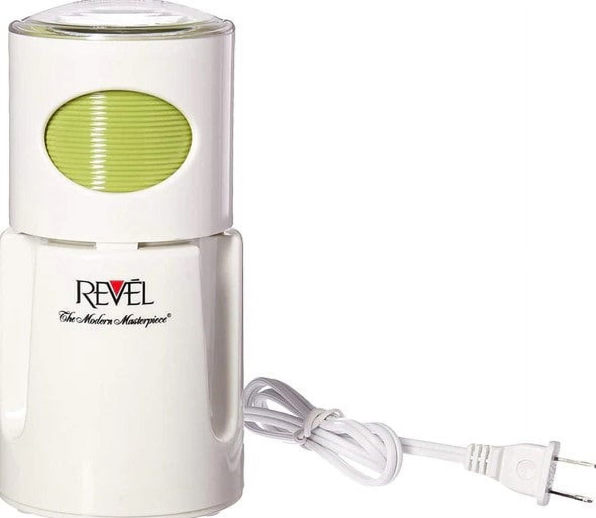 Revel CCM104 White Wet 'N Dry Coffee Spice Grinder for 220 Volts