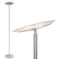 thumbnail image 1 of Revel Horizon 70" Modern Dimmable LED Floor Lamp + Glass Diffuser, Brushed Nickel Finish, 1 of 6