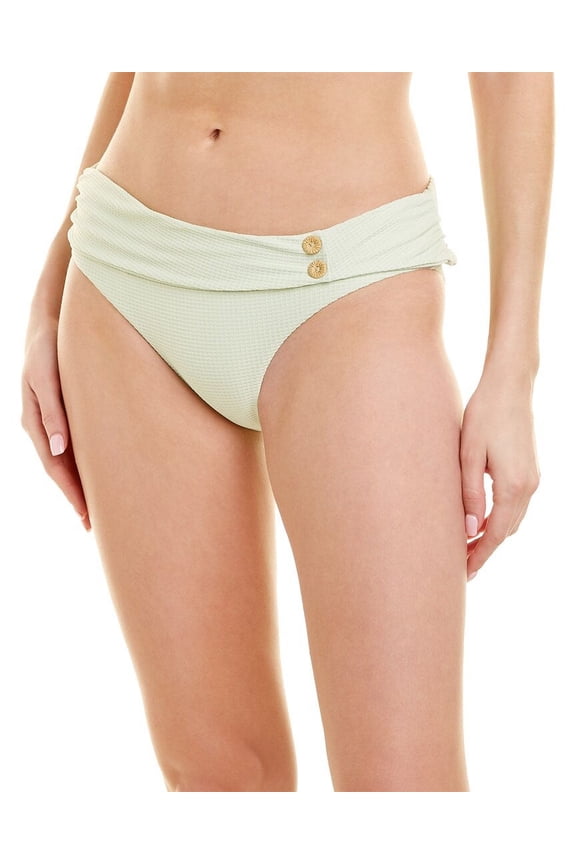 womens  Georgia Bikini Bottom, xs, Green
