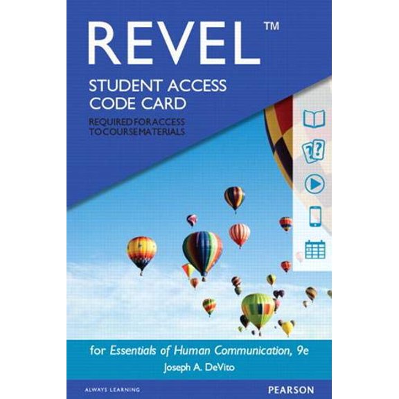 Pre-Owned Revel for Essentials of Human Communication -- Access Card (Edition 9) (Hardcover)