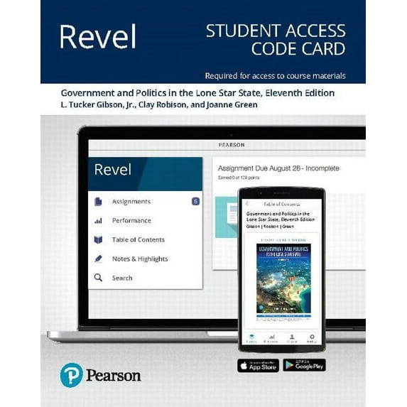 Revel for Government and Politics in the Lone Star State - Access Card (Edition 11) (Hardcover)