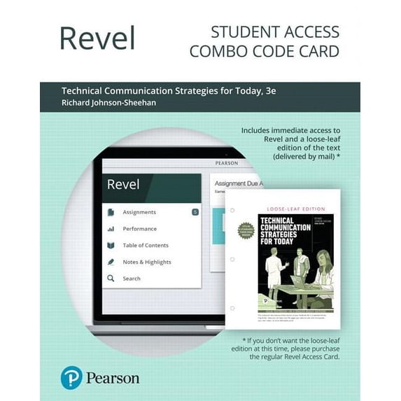 Revel for Technical Communication Strategies for Today -- Combo Access Card, (Audiobook Download)