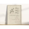 thumbnail image 1 of Revelation 4 8 Holy Holy Holy Is The Lord God Almighty Bible Verse Wall Art, Vintage Christian Scripture Quote Floral Poster Print Wall Art, Modern Wall Decor, 8x12 UNFRAMED, 1 of 2