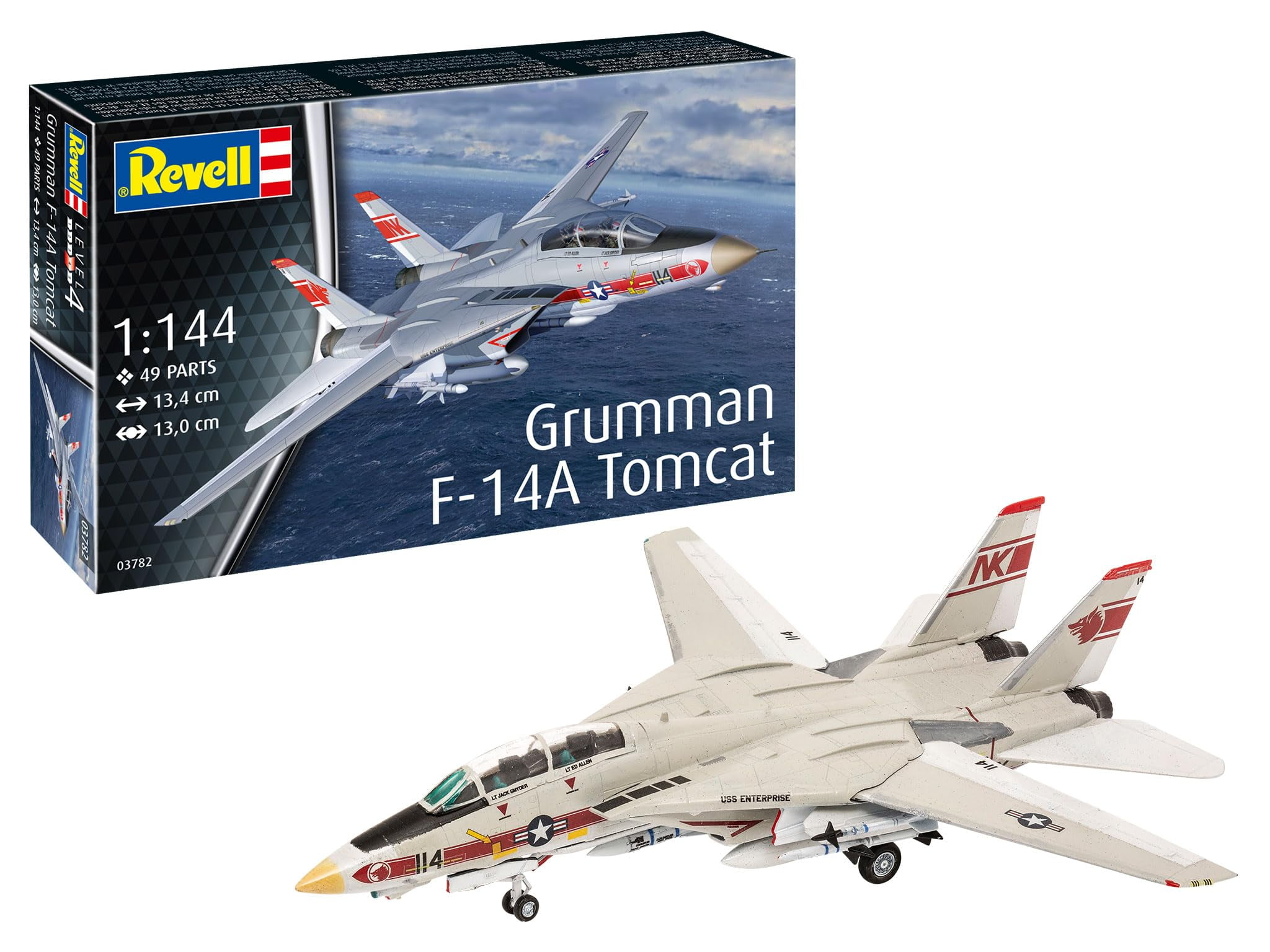 REVELL 1/144 SCALE 50th Anniversary "Alpha Jet" Plastic Model Kit - View #11