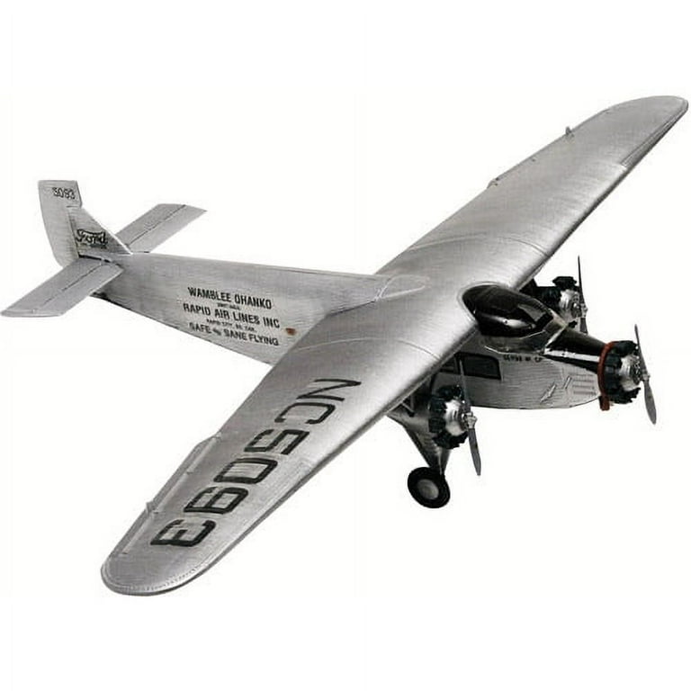 Revell Ford Tri Motor Airplane Model Kit, 1:77 Scale, Highly