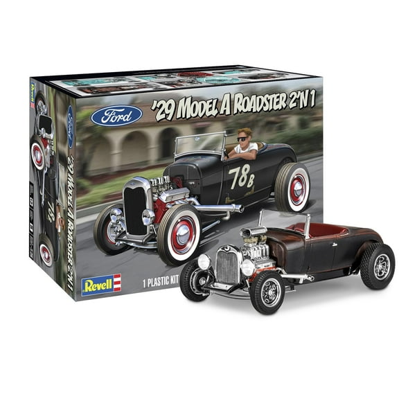 Revell 14463 Model A Roadster Calif Wheels, Multi Colour