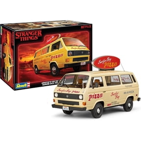 Level 3 Model Kit Argyles Volkswagen Vanagon "Surfer Boy Pizza" Van "Stranger Things" (2016-Current) 1/25 Scale Model by Revell