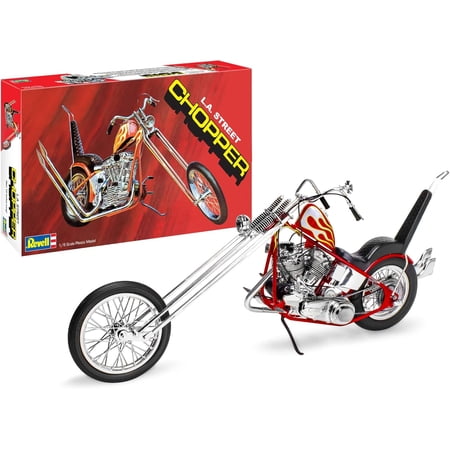 Revell L.A. Street Chopper Model Motorcycle Building Kit 1:8 Scale 107 Pieces