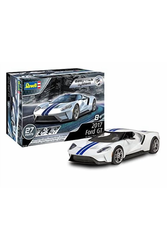 85-1235 Level 2 Easy-Click 2017 Ford GT 1-24 Scale Model Kit